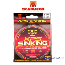 Леска монофильная Trabucco T-Force XPS Sinking Plus диаметр 0,30мм размотка 300м тёмно-коричневая